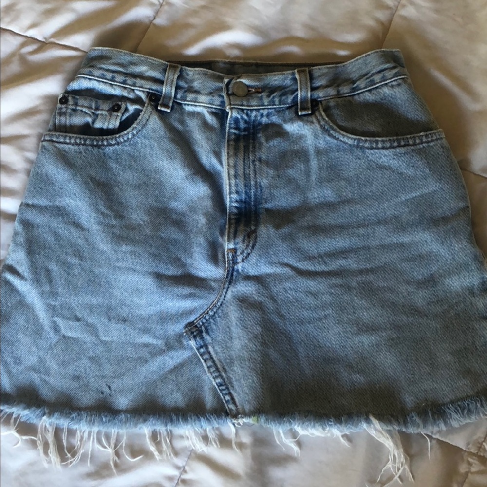 Vintage Levi’s 550 high waist skirt